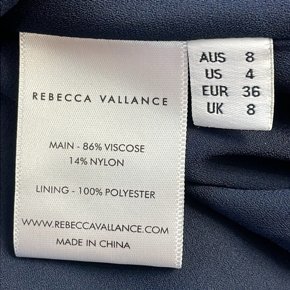 NWT Rebecca Vallance Flores Wrap effect Ruffled Printed Crepe Mini Dress 4 - Picture 11 of 14